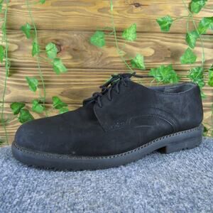Nunn Bush Men's Derby Oxfords‎ Black Leather Size 10 Medium Gently Used 2025